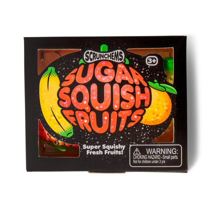 SCRUNCHEMS SUGAR SQUISH FRUITS - 3 PACK