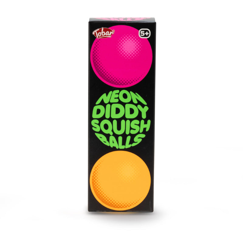 SCRUNCHEMS NEON DIDDY SQUISH BALLS - 3 PACK