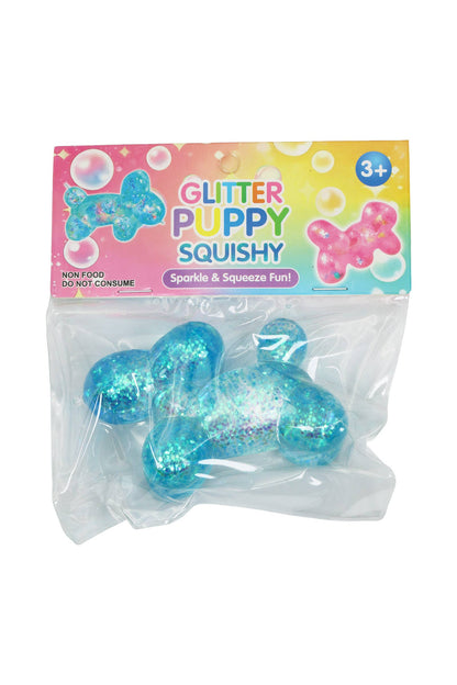 Balloon Dog Glittery Maltose Thick Putty Filled Squishy