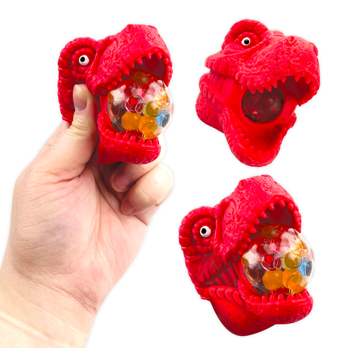 Squishy Dino Poppers Fidget Toy