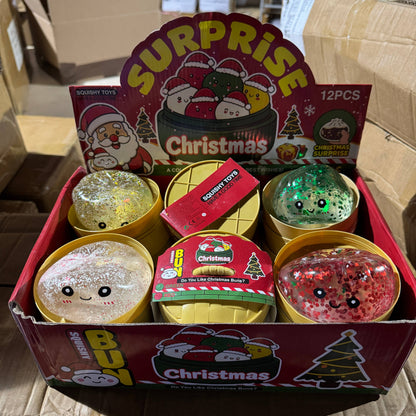 Coconut Oil Vaseline Glitter Christmas Dumpling