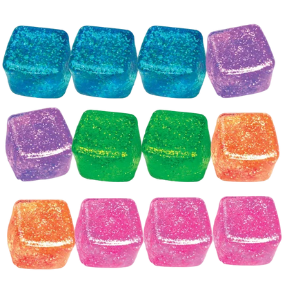 Fun Doh Squish & Squeeze Sparkle Cube