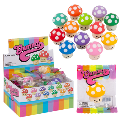 1.5" GUMMY MUSHROOMS