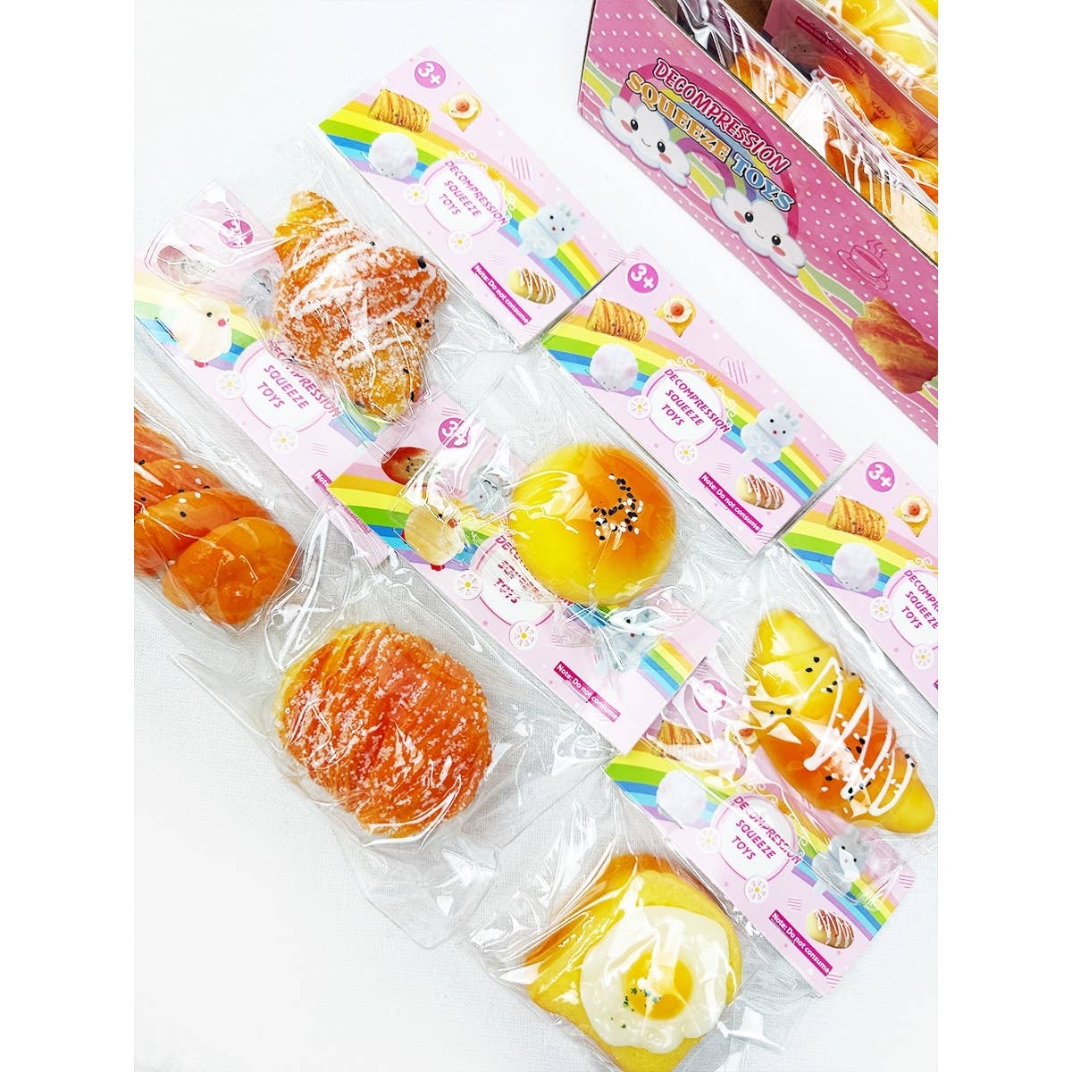Mixed Realistic Bakery Mochi Squishies