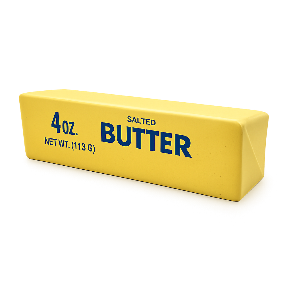 Fun Doh 6" Butter Stick Slow Rise Toy