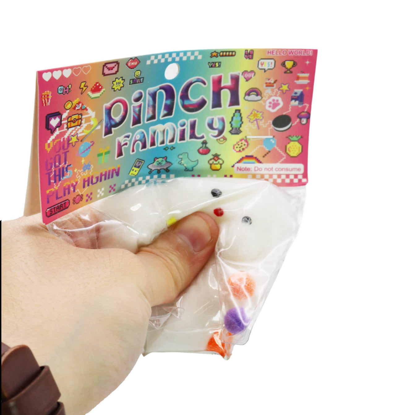 Fuzzy Maltese Puppy Dog Squishy