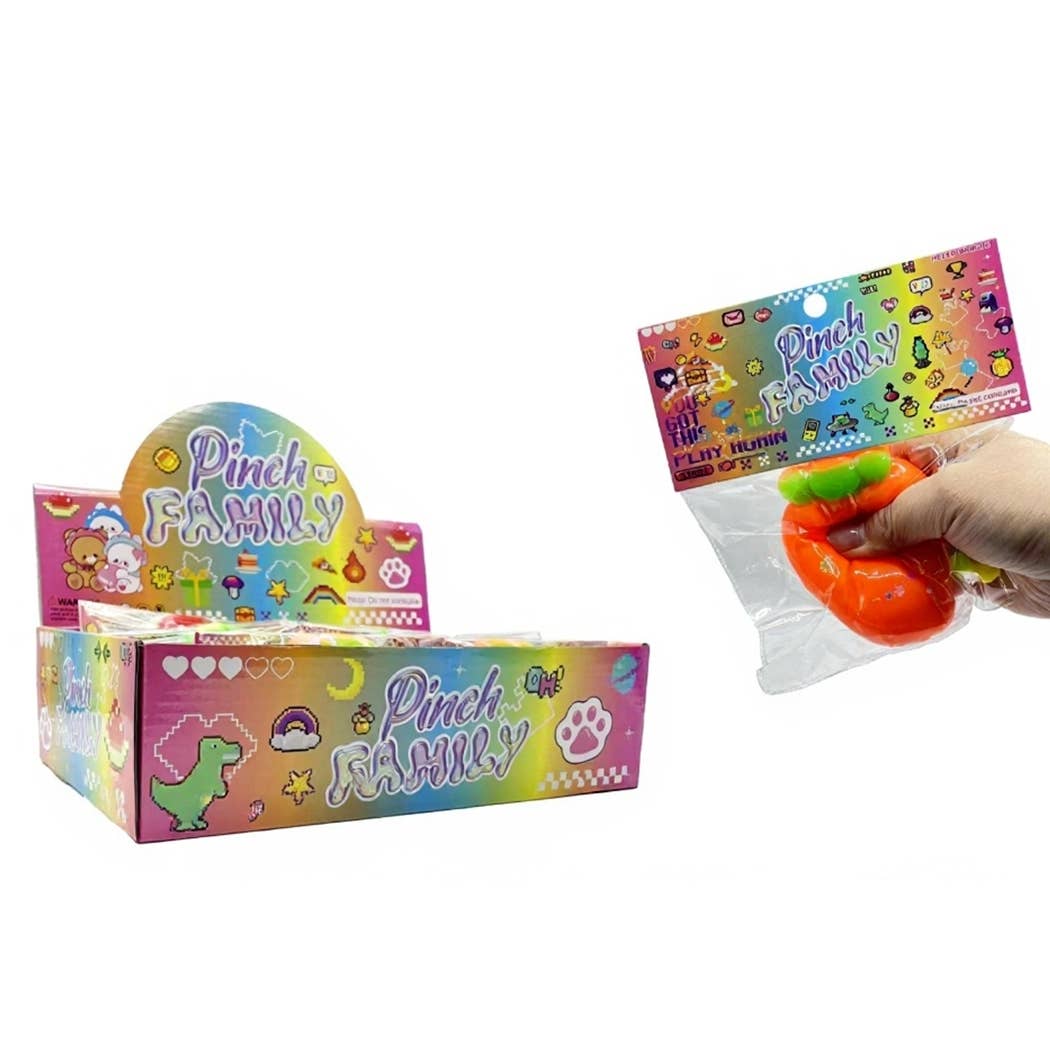 Fruit Pinch Squishy Toy
