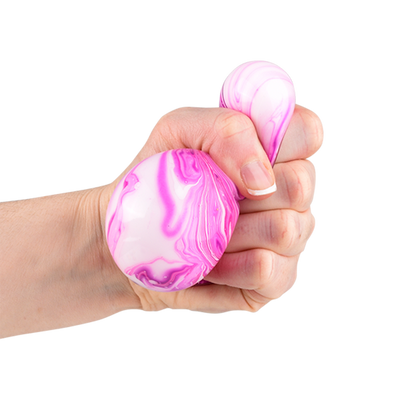 2.33" SQUISH AND STRETCH MARBLEIZED YUMMY BALL