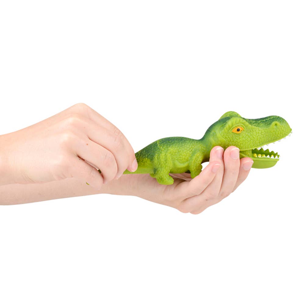 (T) 7.5" STRETCHY SAND DINOSAUR