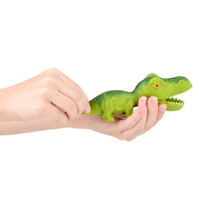 7.5" STRETCHY SAND DINOSAUR