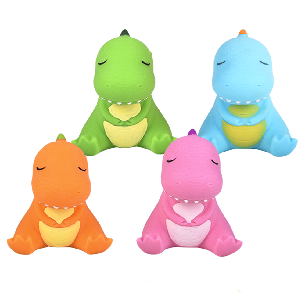 3" SQUISH AND STRETCH DINOSAUR