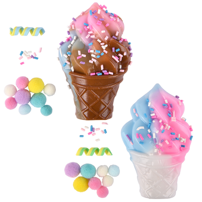 3.75" PICK N PULL FIDGET ICE CREAM CONE