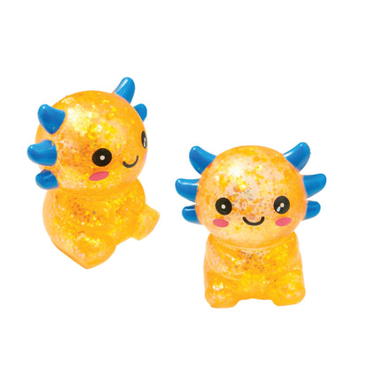 GLITTER AXOLOTL SQUISHY TOY