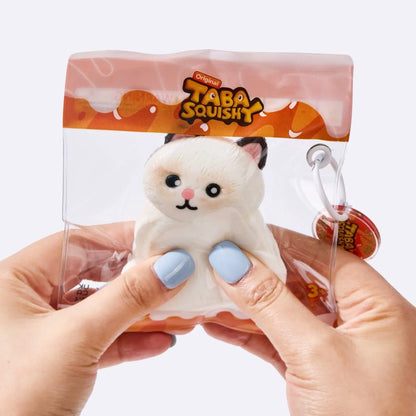 Handmade White Siamese Cat TABASQUISHY®