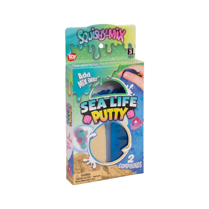 SQUISHY-MIX SEA LIFE PUTTY 12CT