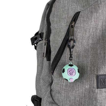 ROCK PAPER SCISSOR SOCCER BALL BACKPACK CLIP