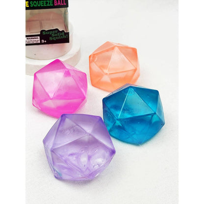 Textured Diamond Sugar Cube Squishy Toy