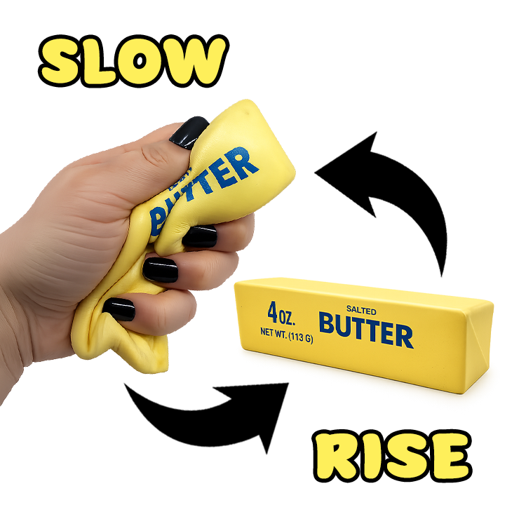 Fun Doh 6" Butter Stick Slow Rise Toy