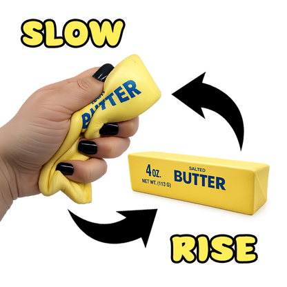 Fun Doh 6" Butter Stick Slow Rise Toy