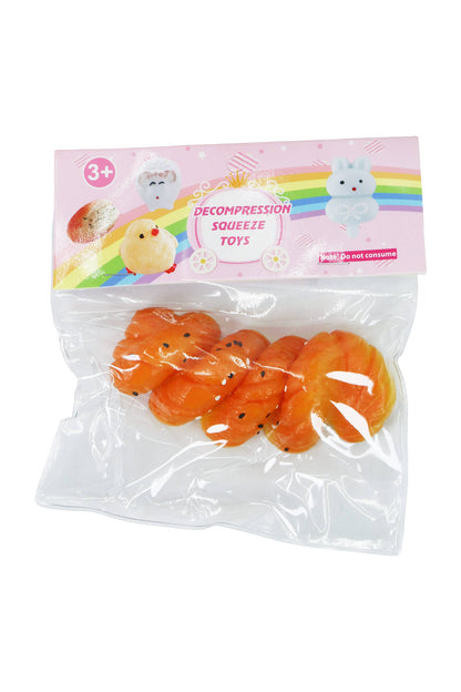 Realistic Bread Pastries Sticky Mochi Squishy