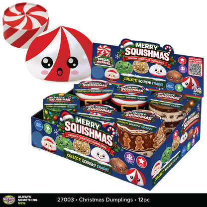 Fun Doh Christmas Dumpling Squishy Toy