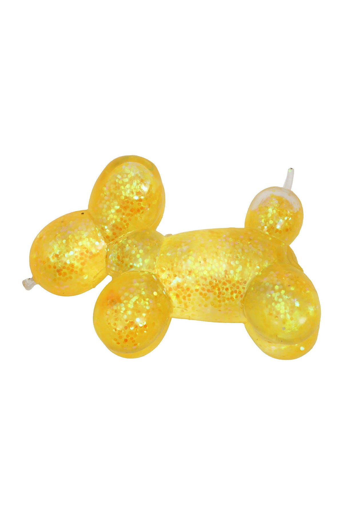 Balloon Dog Glittery Maltose Thick Putty Filled Squishy