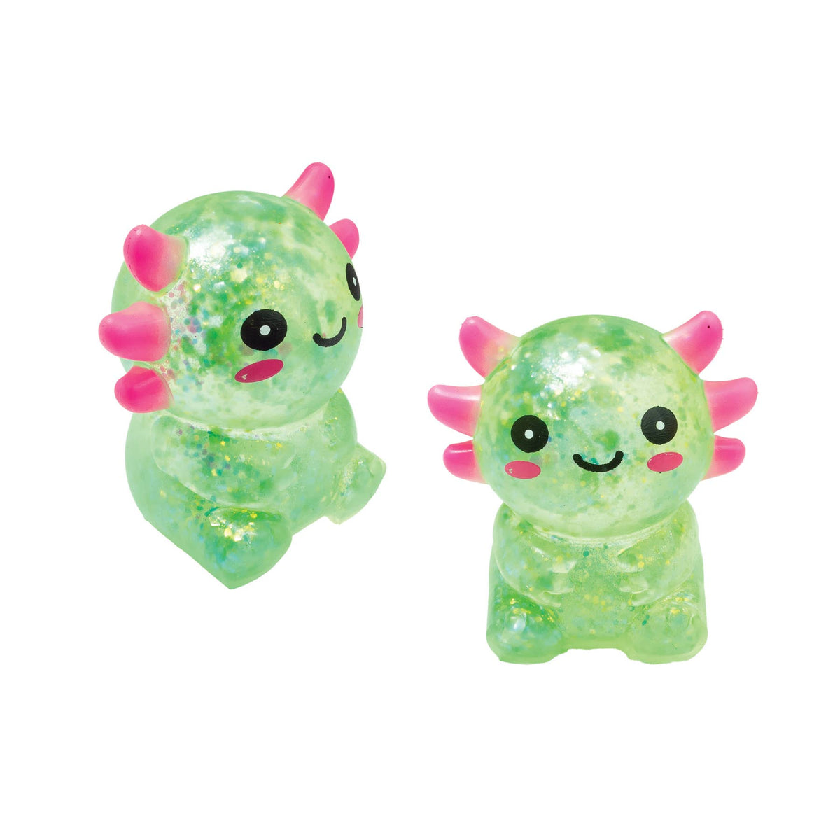 GLITTER AXOLOTL SQUISHY TOY