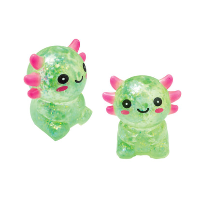 GLITTER AXOLOTL SQUISHY TOY