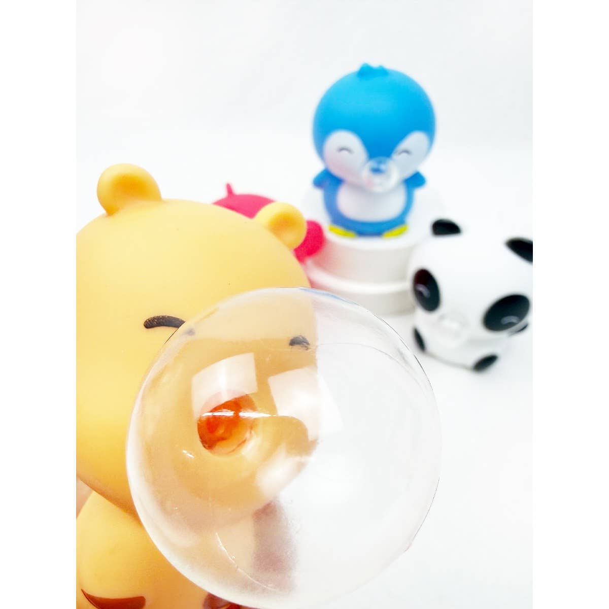 Blow Bubble Cute Character Squishy
