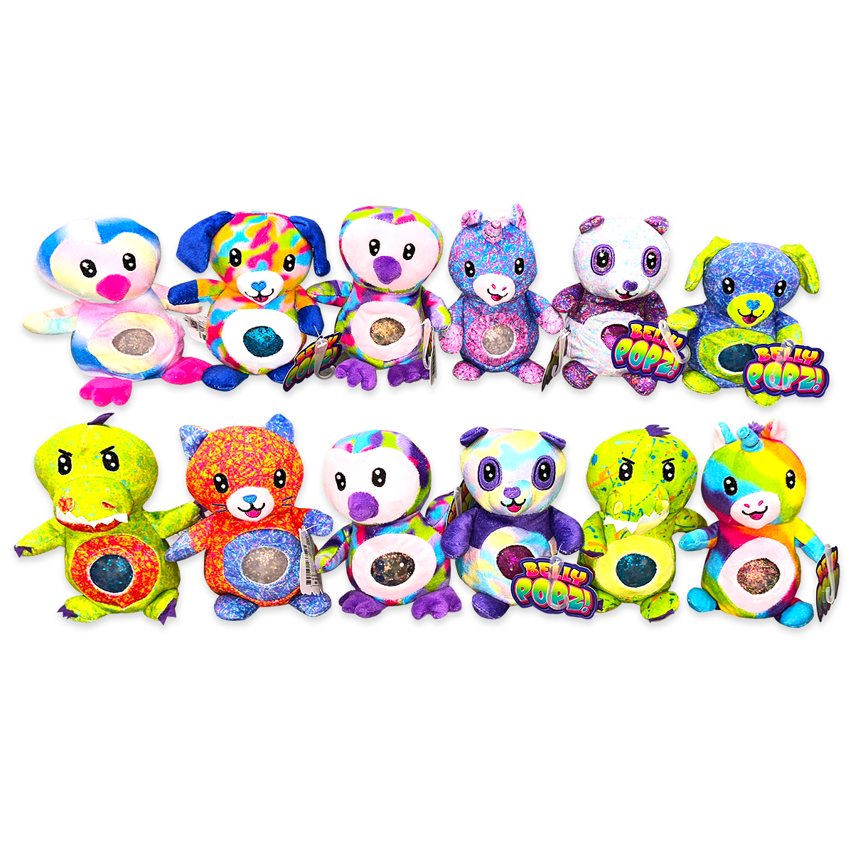 Belly Popz Squeeze Plush Toy