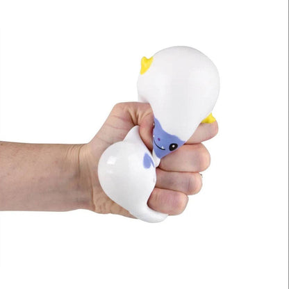 1 Yeti Squishy Squeeze Stress Ball Soft Doh Filling