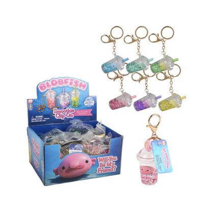 Blobfish Smoothie Keychain