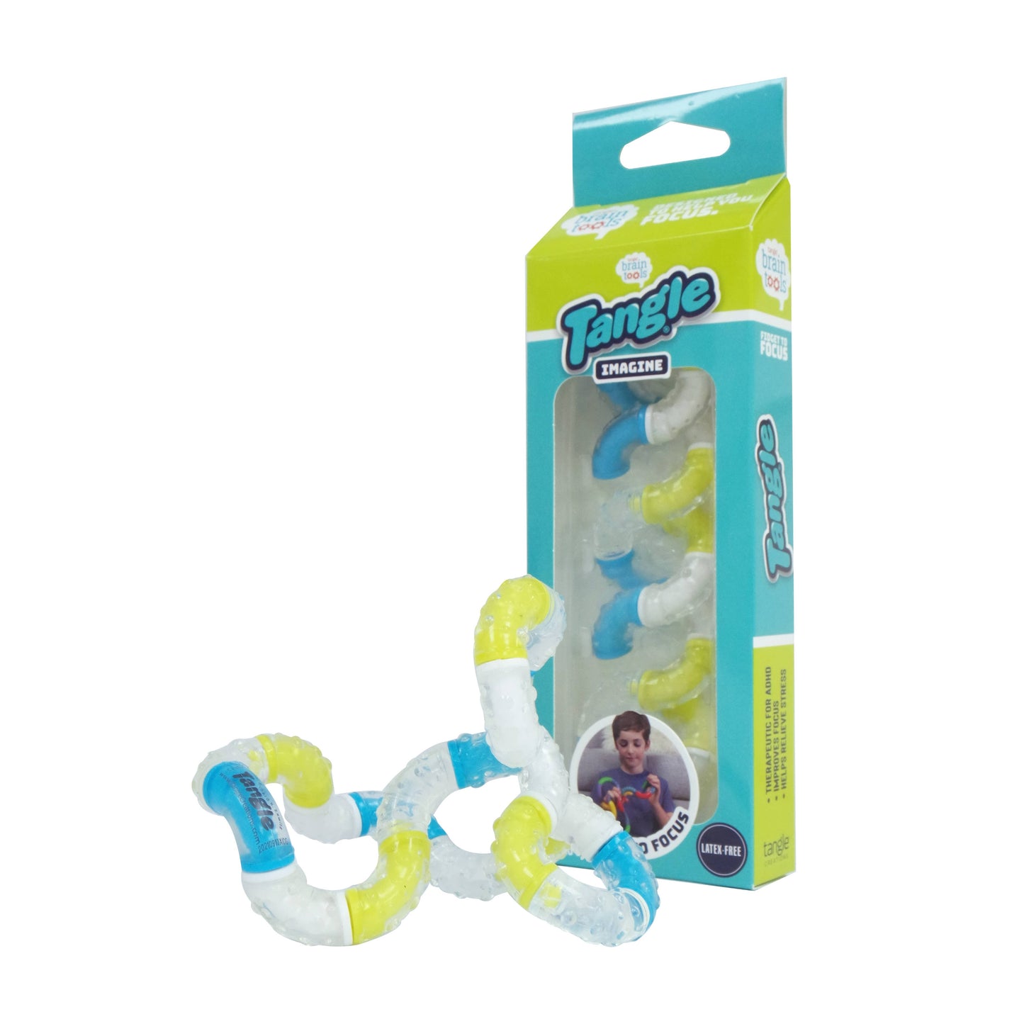 BrainTools™ Imagine Tangle Sensory Learning Toy - Blue
