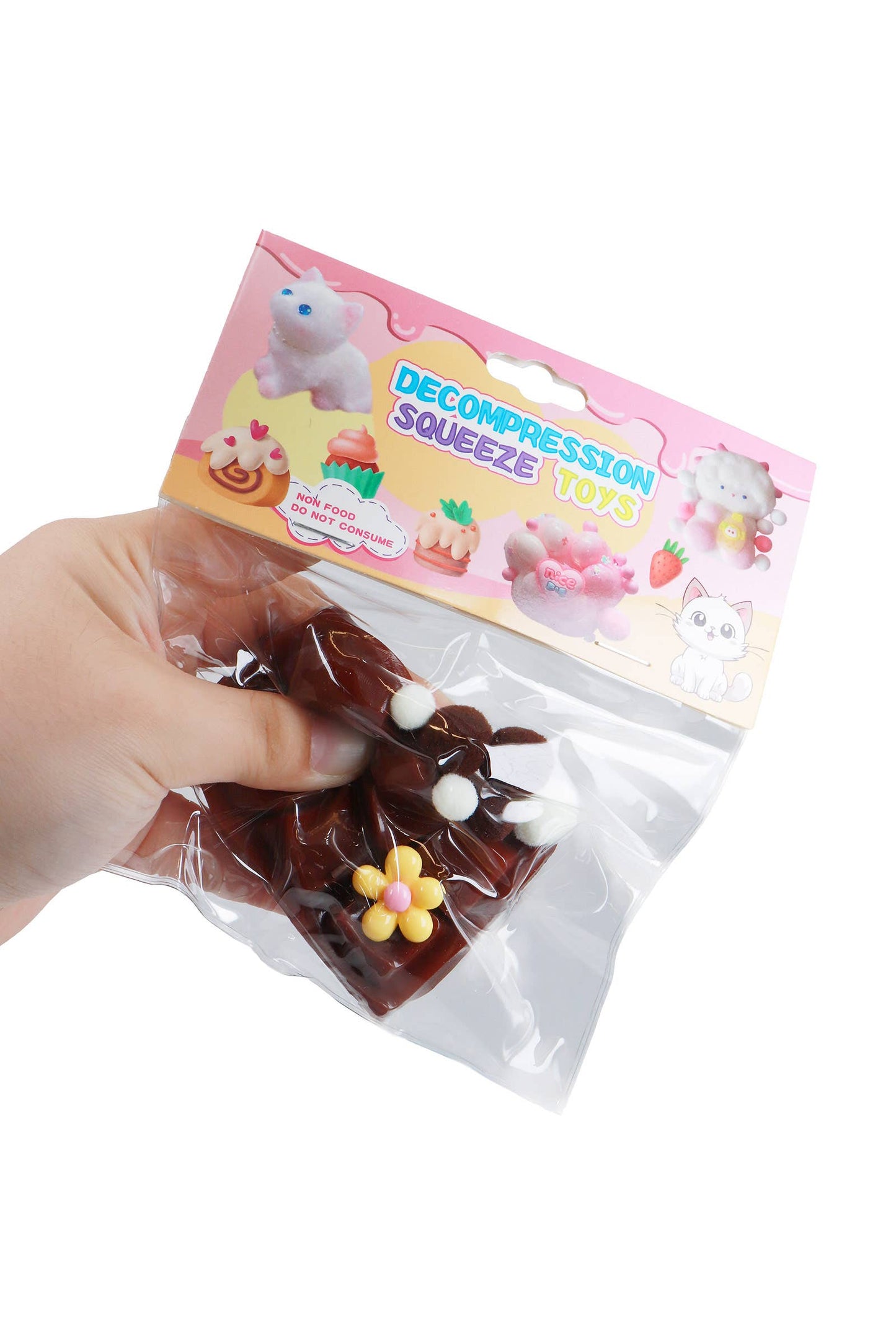 Chocolate Bar Sticky Mochi Squishy