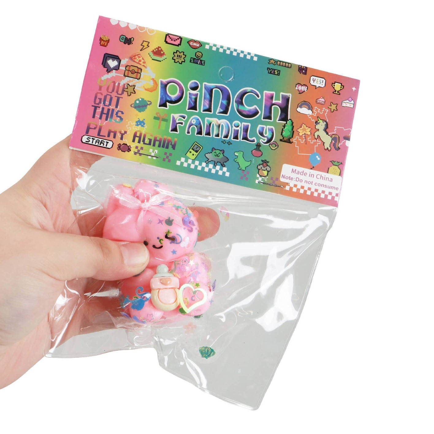 Bunny Rabbit Sticky Mochi Squishy