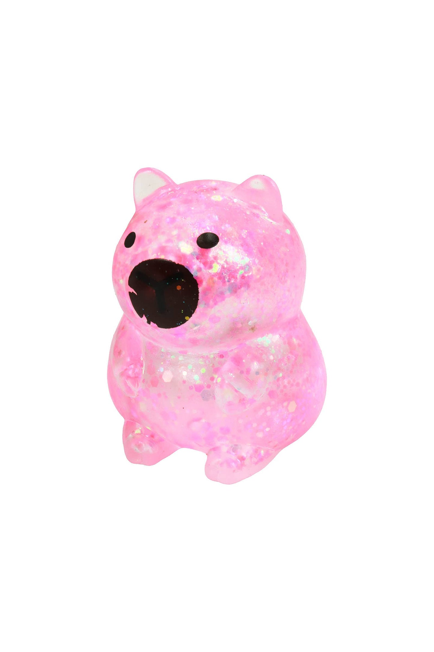Capybara Iridescent Glittery Sugar Squishy