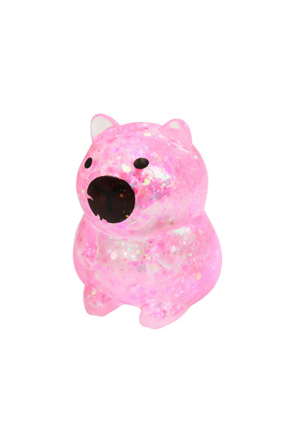 Capybara Iridescent Glittery Sugar Squishy