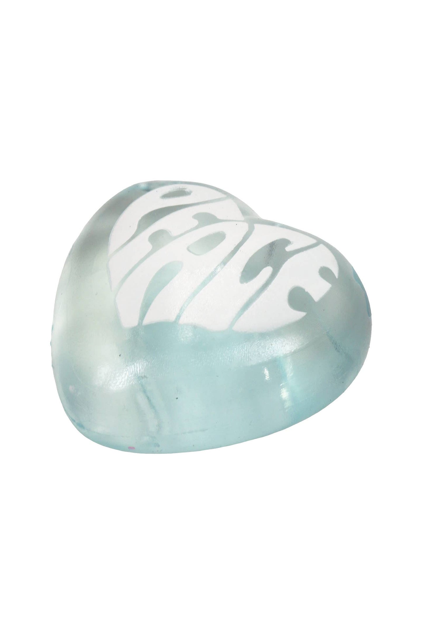 Mini Positive Message Heart Maltose Putty Filled Squishy Toy