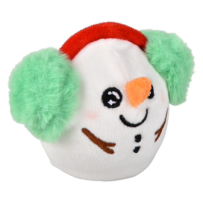 3" CHRISTMAS SQUEEZY BEAD PLUSH