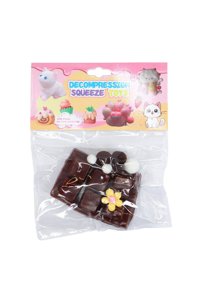 Chocolate Bar Sticky Mochi Squishy