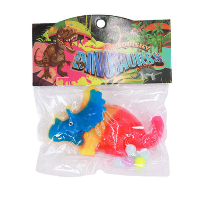 Colorful Dinosaur Sticky Mochi Squishy