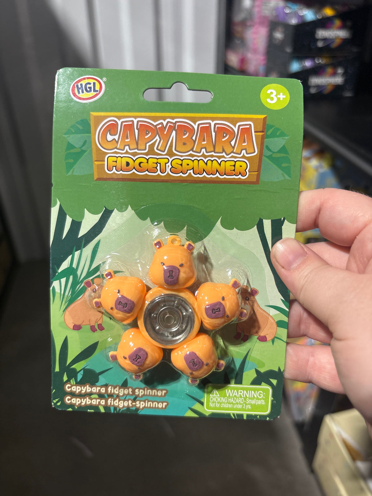 Capybara fidget spinner