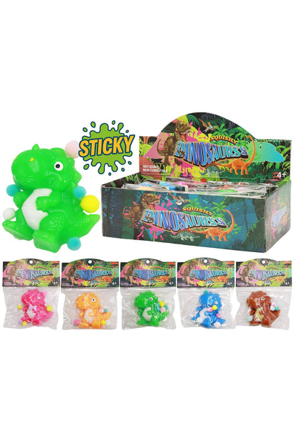 Silly Dinosaur Sticky Mochi Squishy