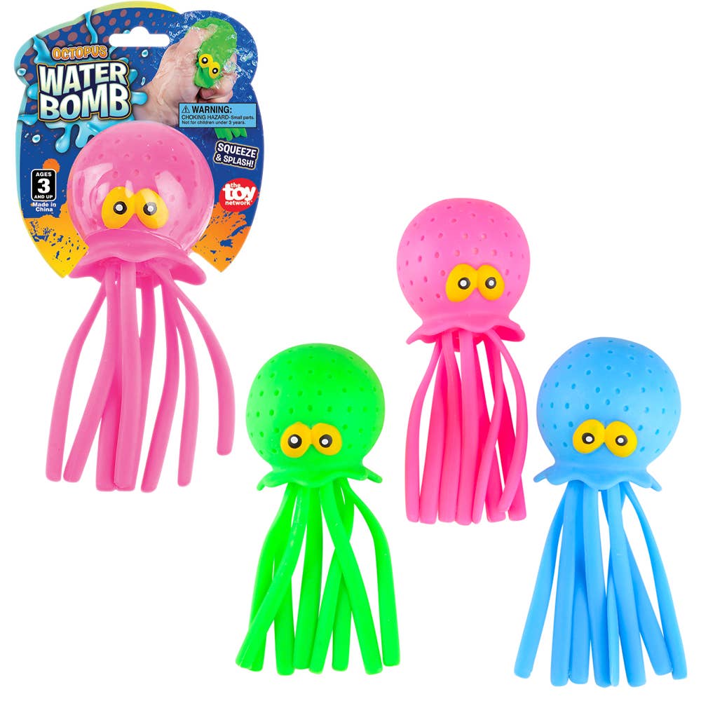 (T) 7.75" OCTOPUS WATER BALL