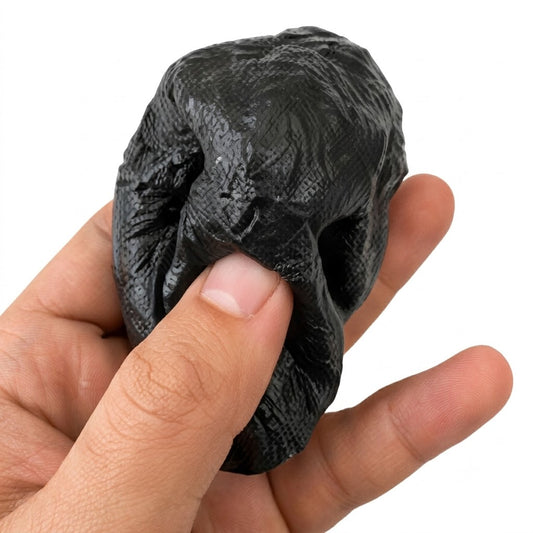 Crunchy Coal Squishy - South Korea Import