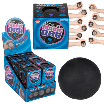 SQUEEZE MAGIC ANSWERING ORB 2.75"