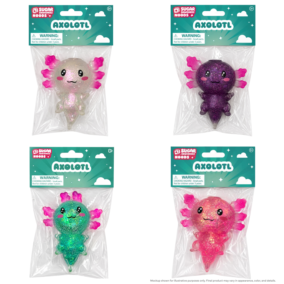 Sugar Skwisheez Noods Axolotl