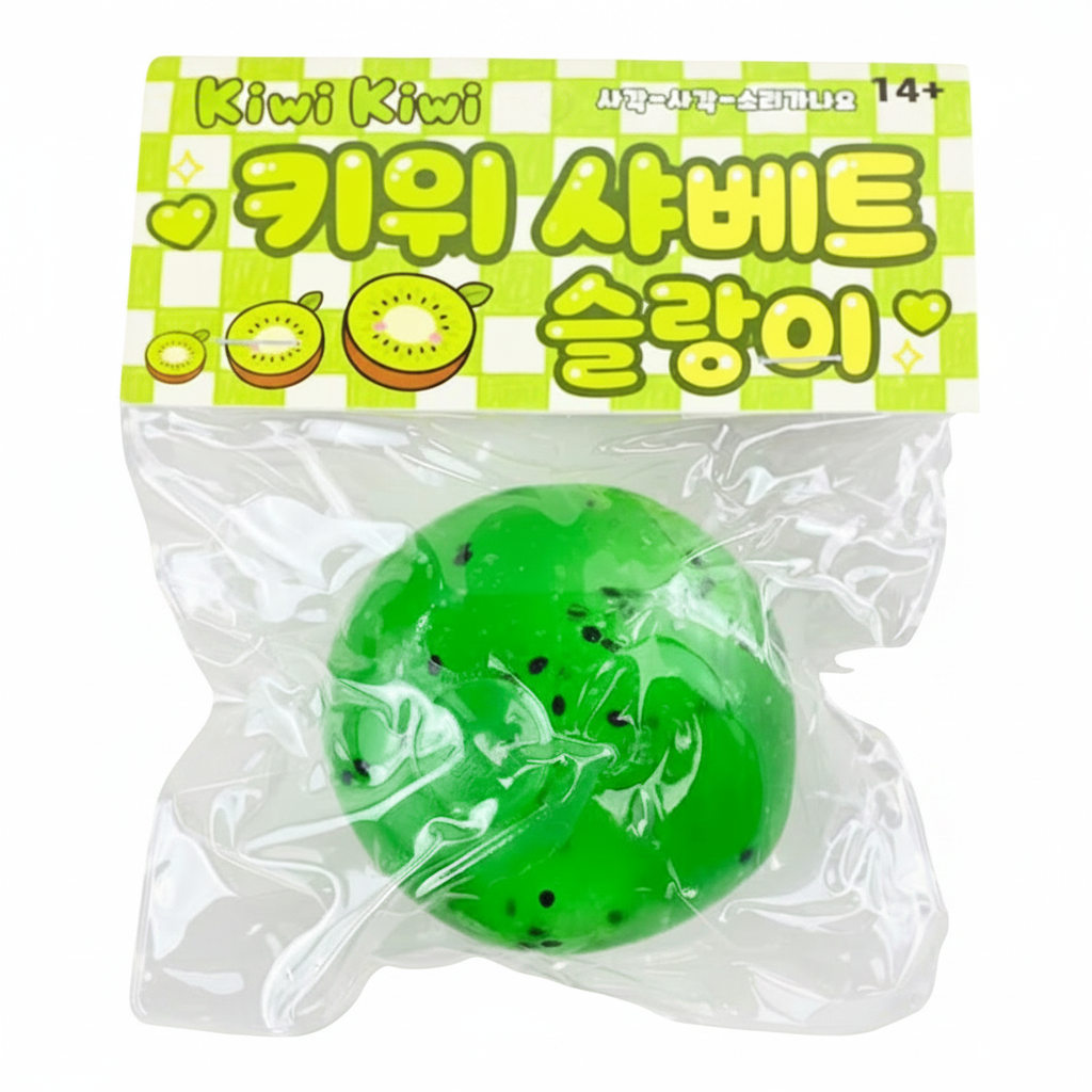 Kiwi Slushie Squishy- South Korea Import