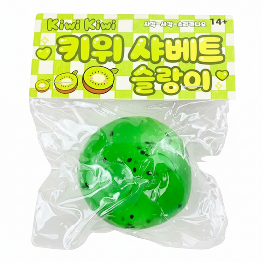 Kiwi Slushie Squishy- South Korea Import