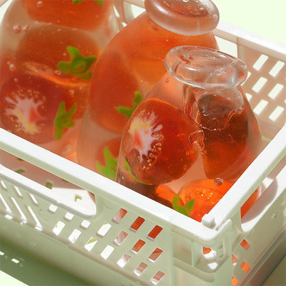 Tomatoes in a bottle shaped Sugar Squishy Toy - South Korea Import